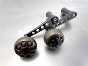 新品組みSLP WORKS 65mm MC ハンドルパワースクエアコルクノブ